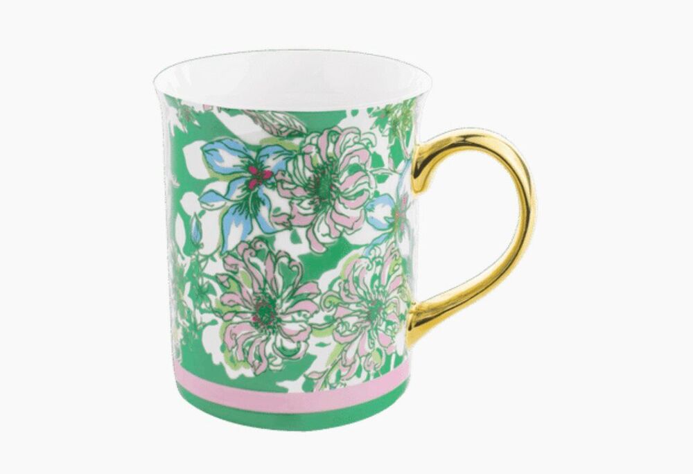 NWT Lilly Pulitzer Ceramic Mug, Blossom Views